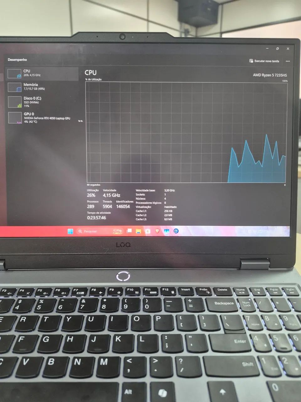 Notebook Gamer Lenovo LOQ 4050 - Foto 4