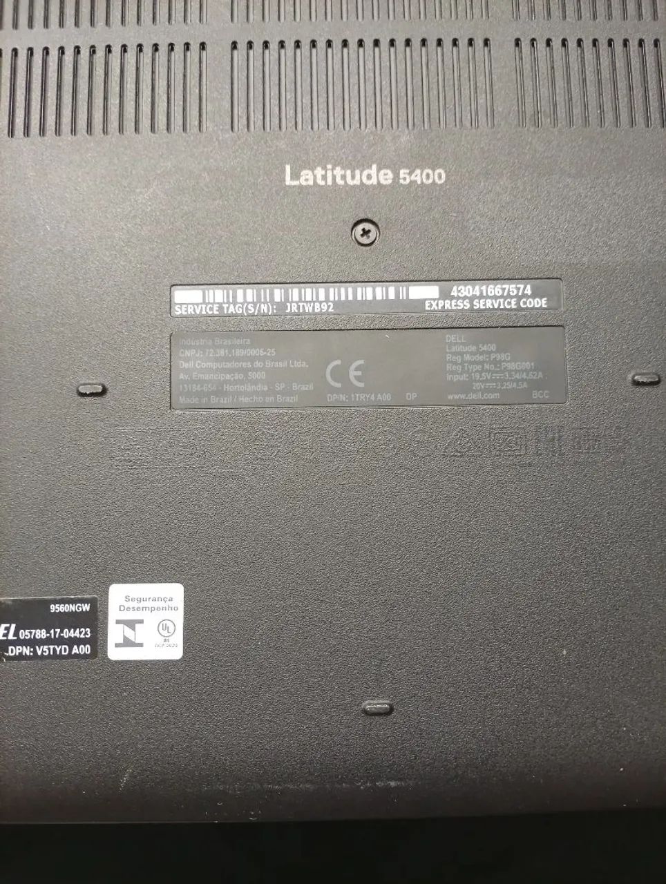 Notebook Dell 5400,i5 8geracao,8,240ssd - Foto 4