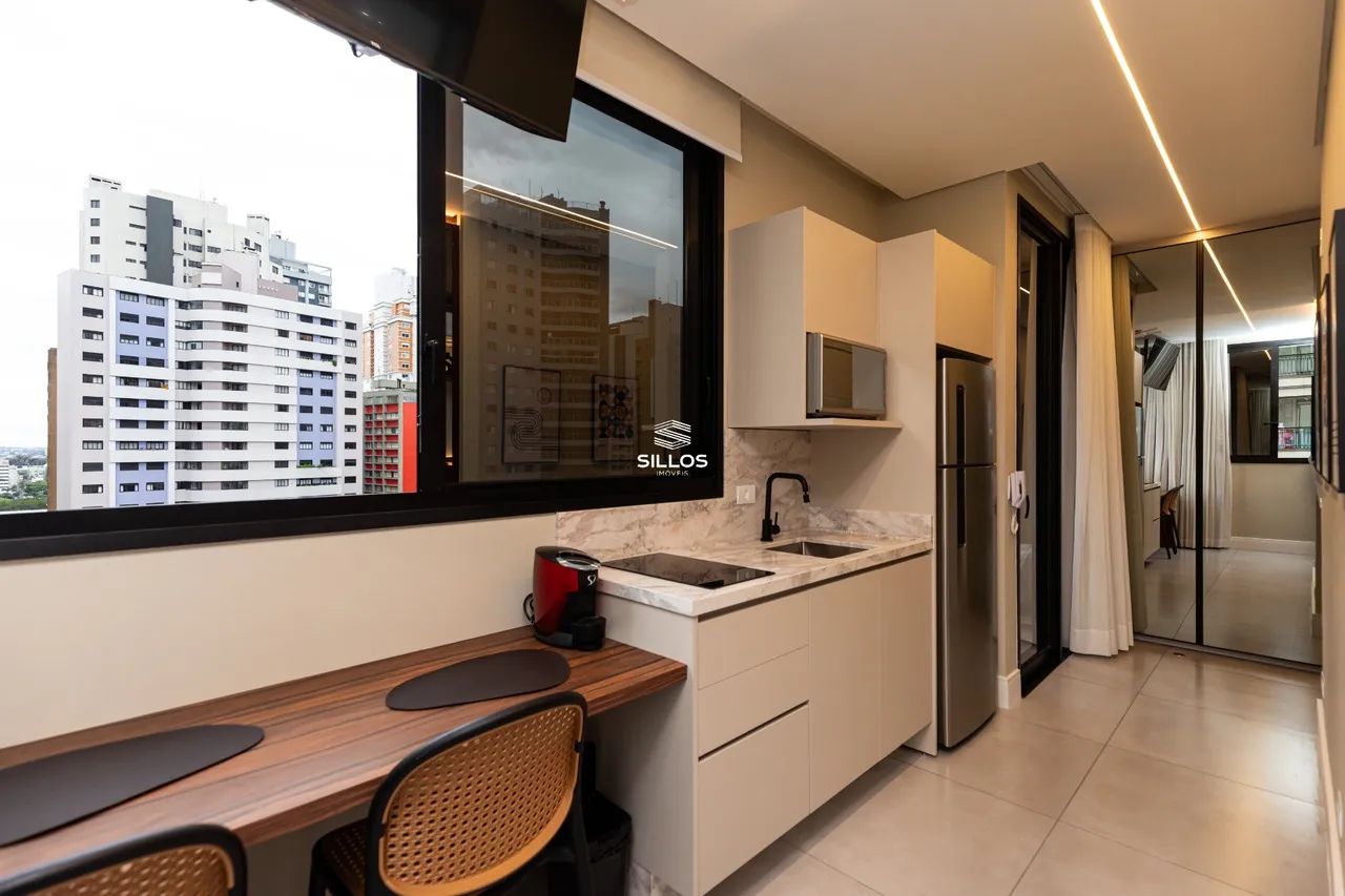 Studio mobiliado à venda com 1 quarto no Batel em Curitiba - Foto 2