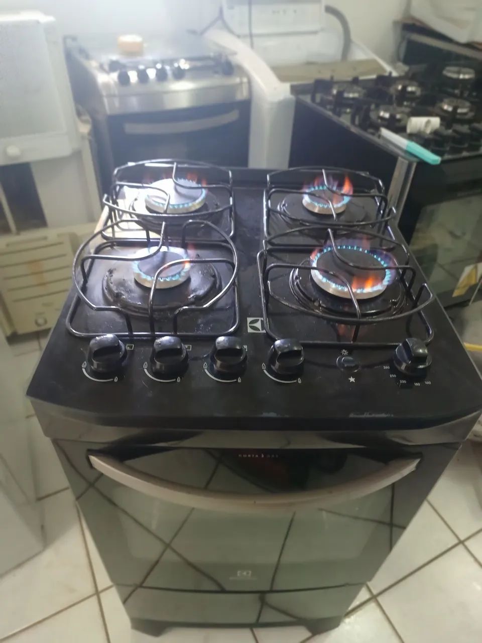 Fogão automático total 