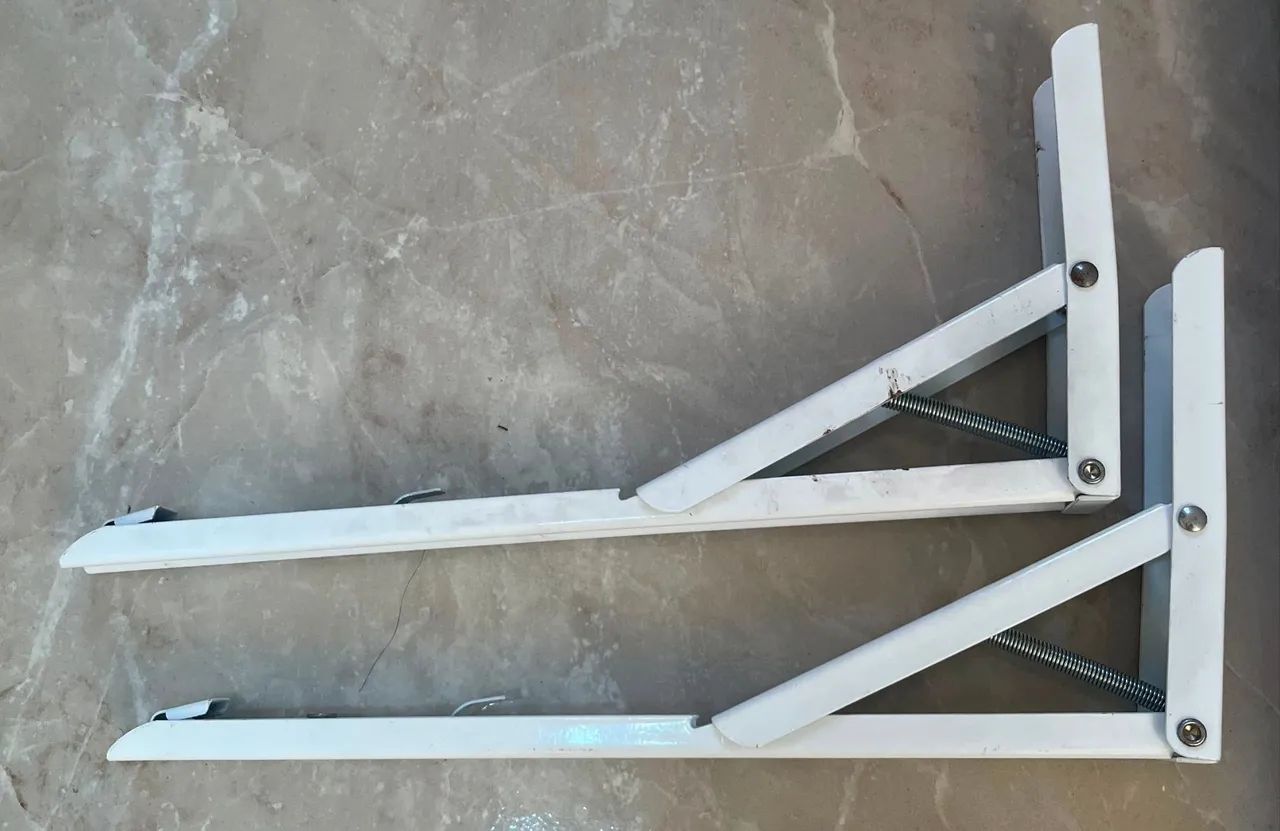 Mesa suspensa escritório + 2 suspensórios - Foto 3