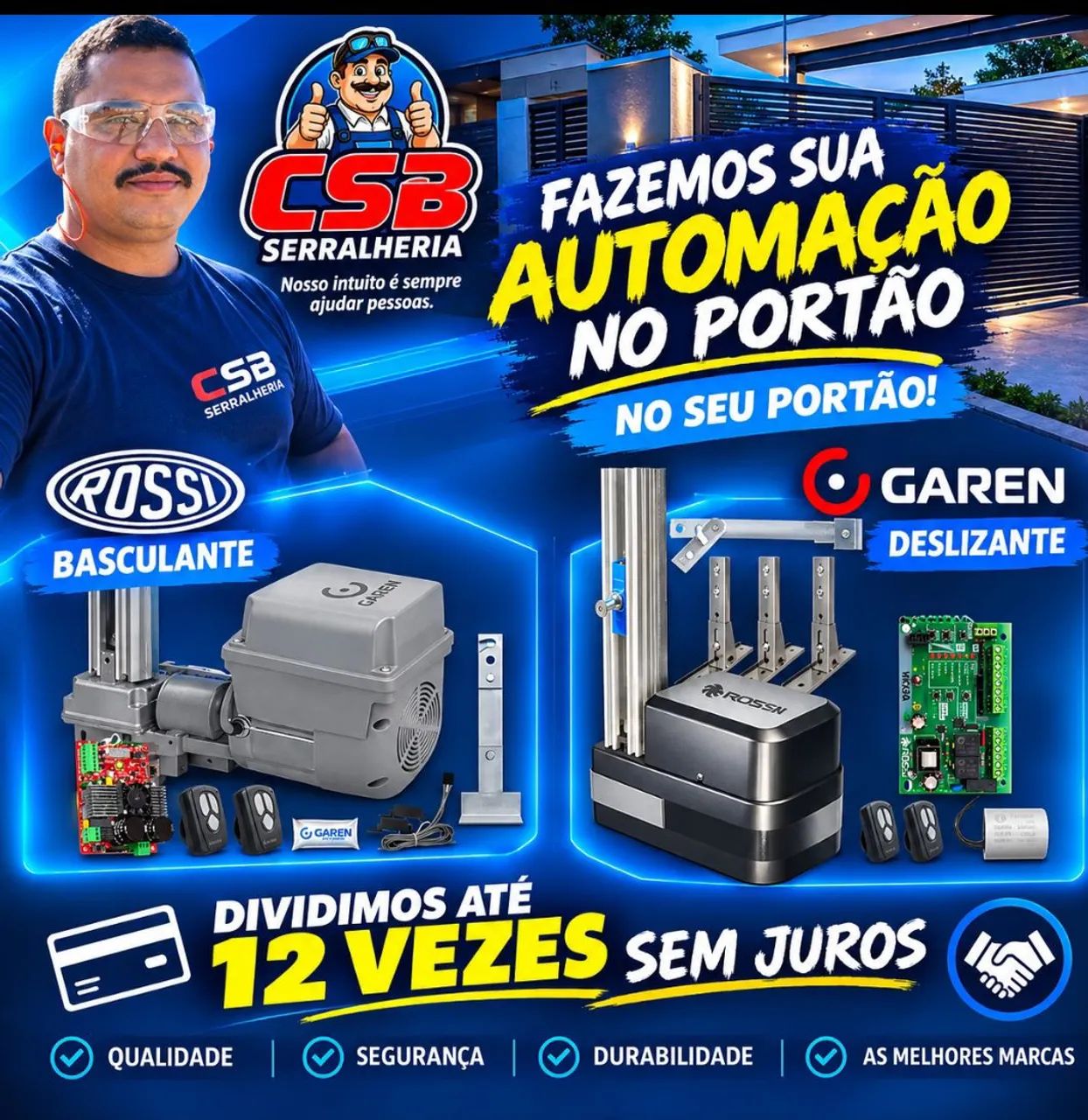 Automatização de portões