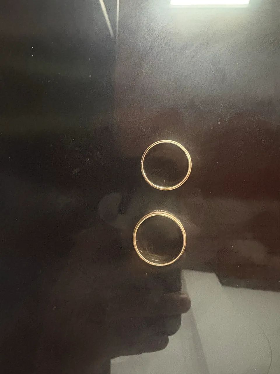 Aliança Rommanel banhada a ouro 18k Cód. 510916 
