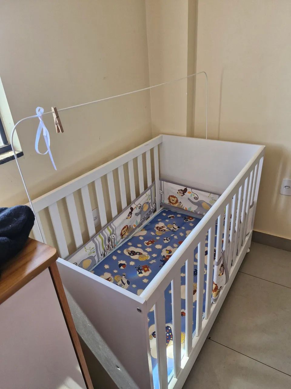 Berço com colchão 350,00 - Foto 4
