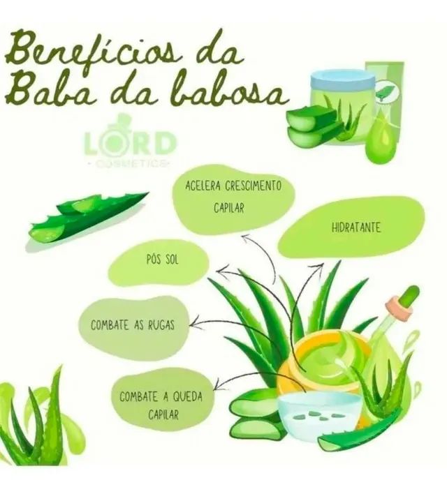 Baba da Babosa Lord Cosméticos 500 ml - CM0029 - Foto 4