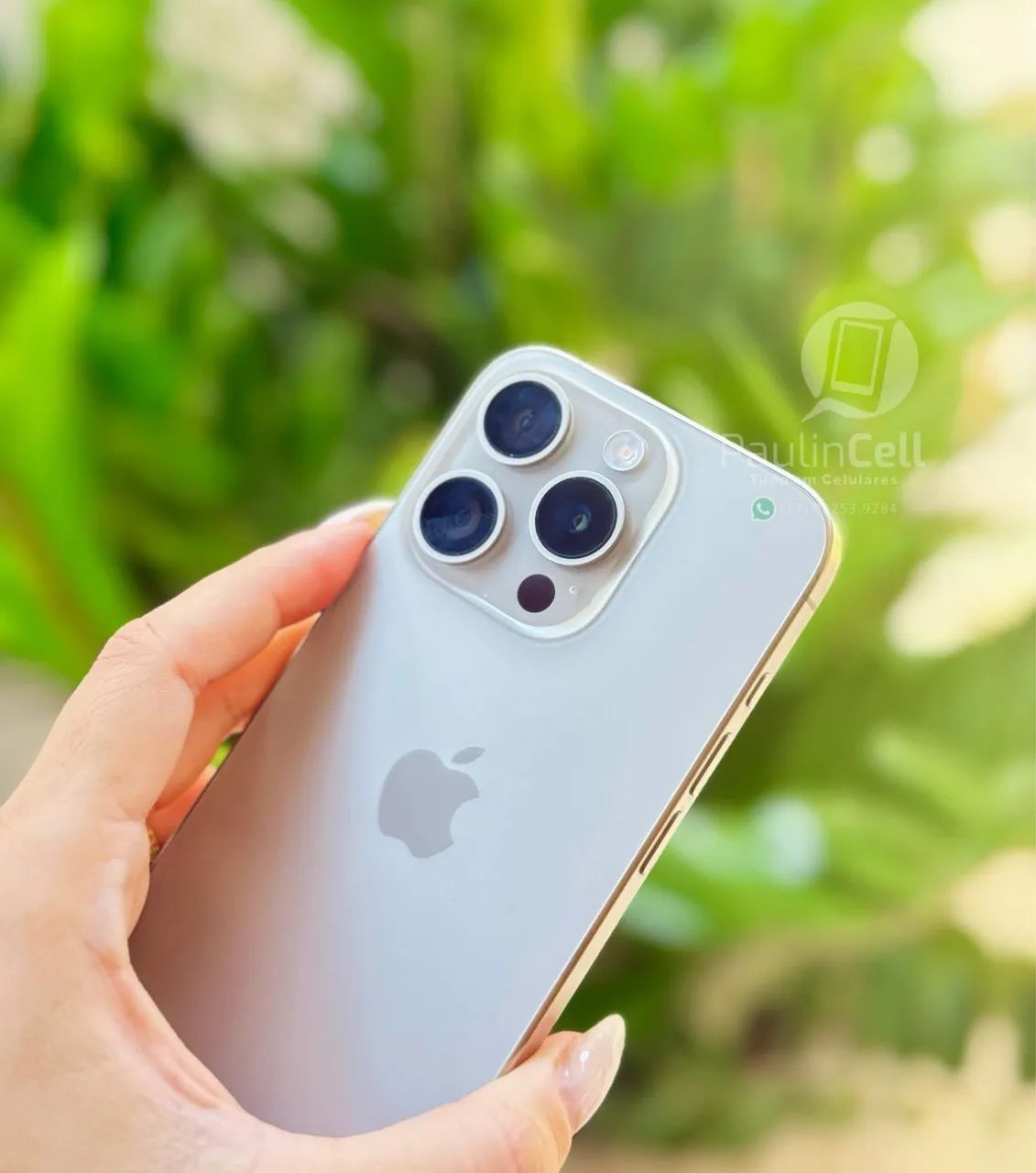 IPhone 15 Pro 128gb natural titanium - Celulares e Smartphones