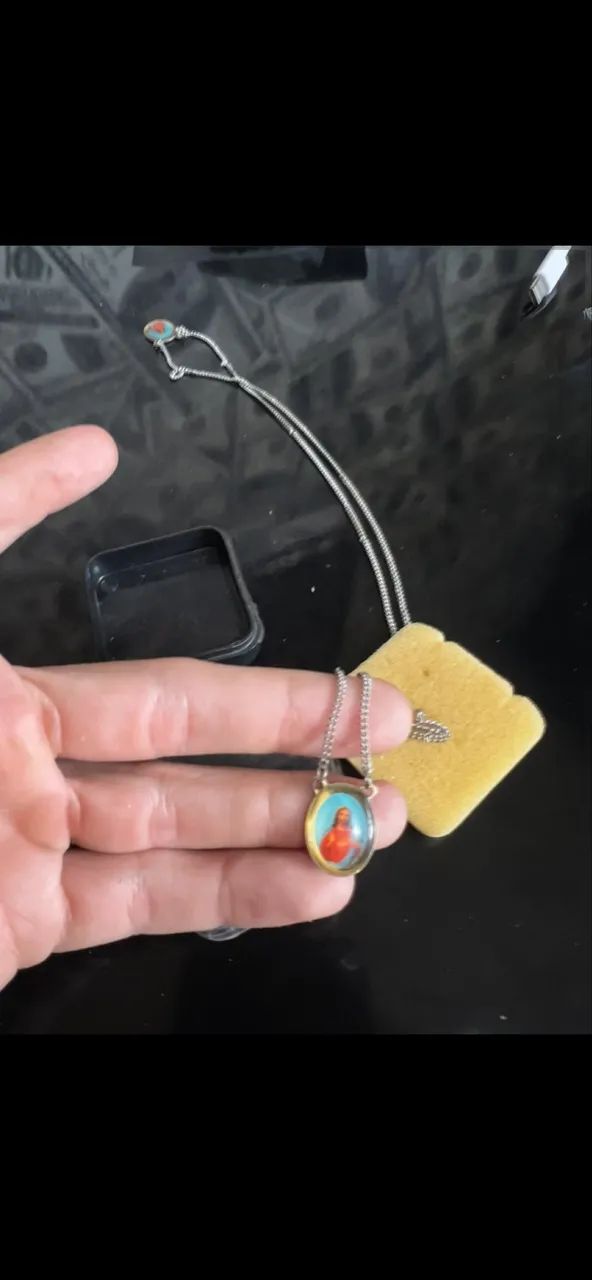 Escapulário Inox pra vender hoje