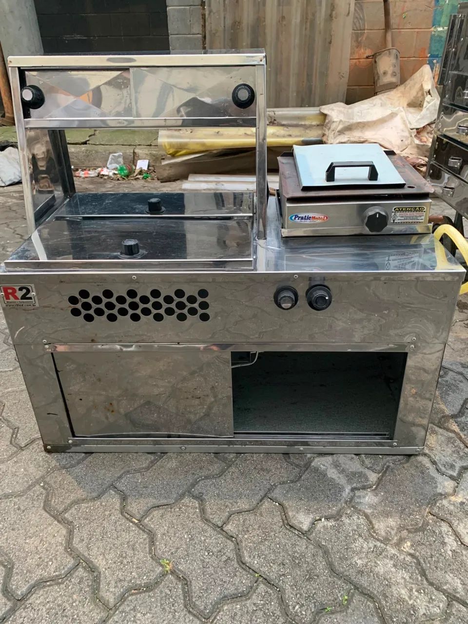 Carrinho de cachorro-quente para carro - Foto 2