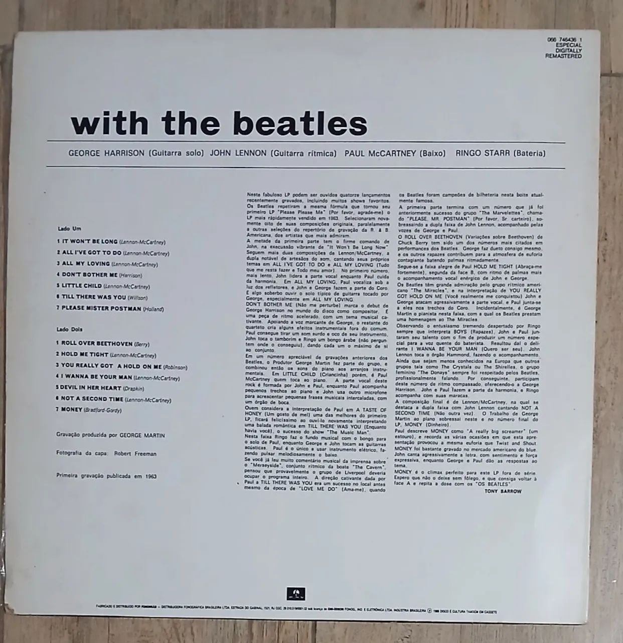 Disco de Vinil Beatles - With The Beatles - Foto 2