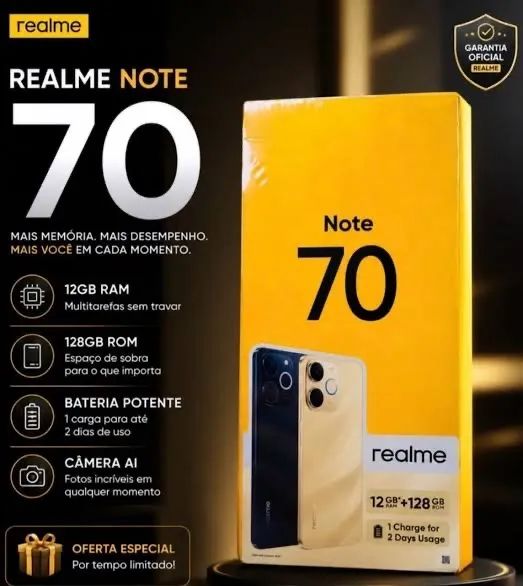 Realme note 70 