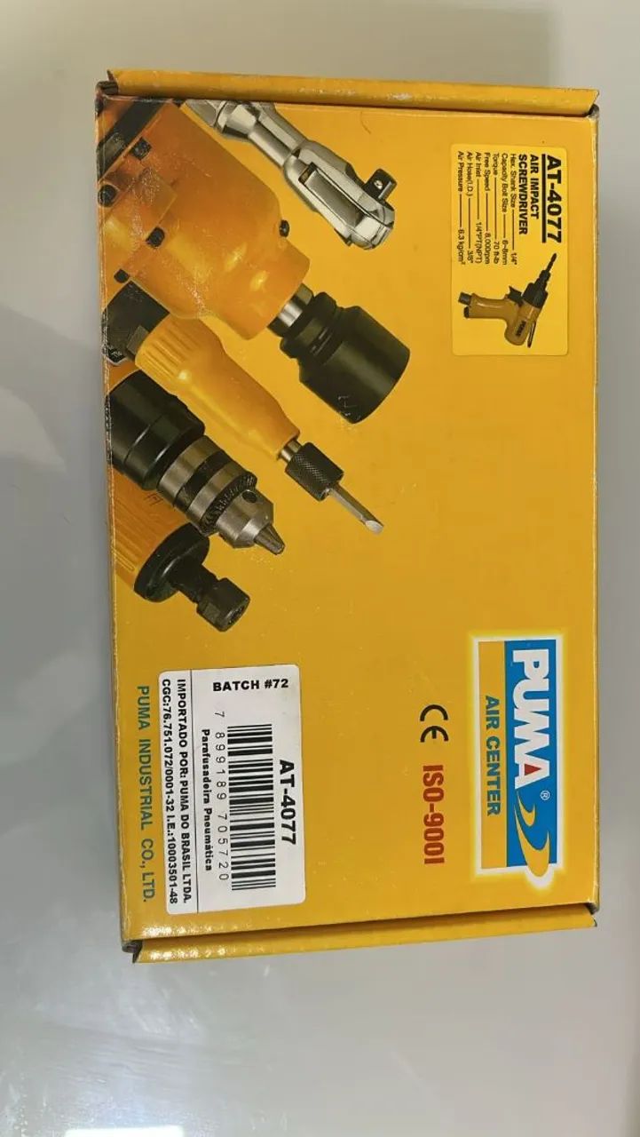 Parafusadeira pneumática Puma