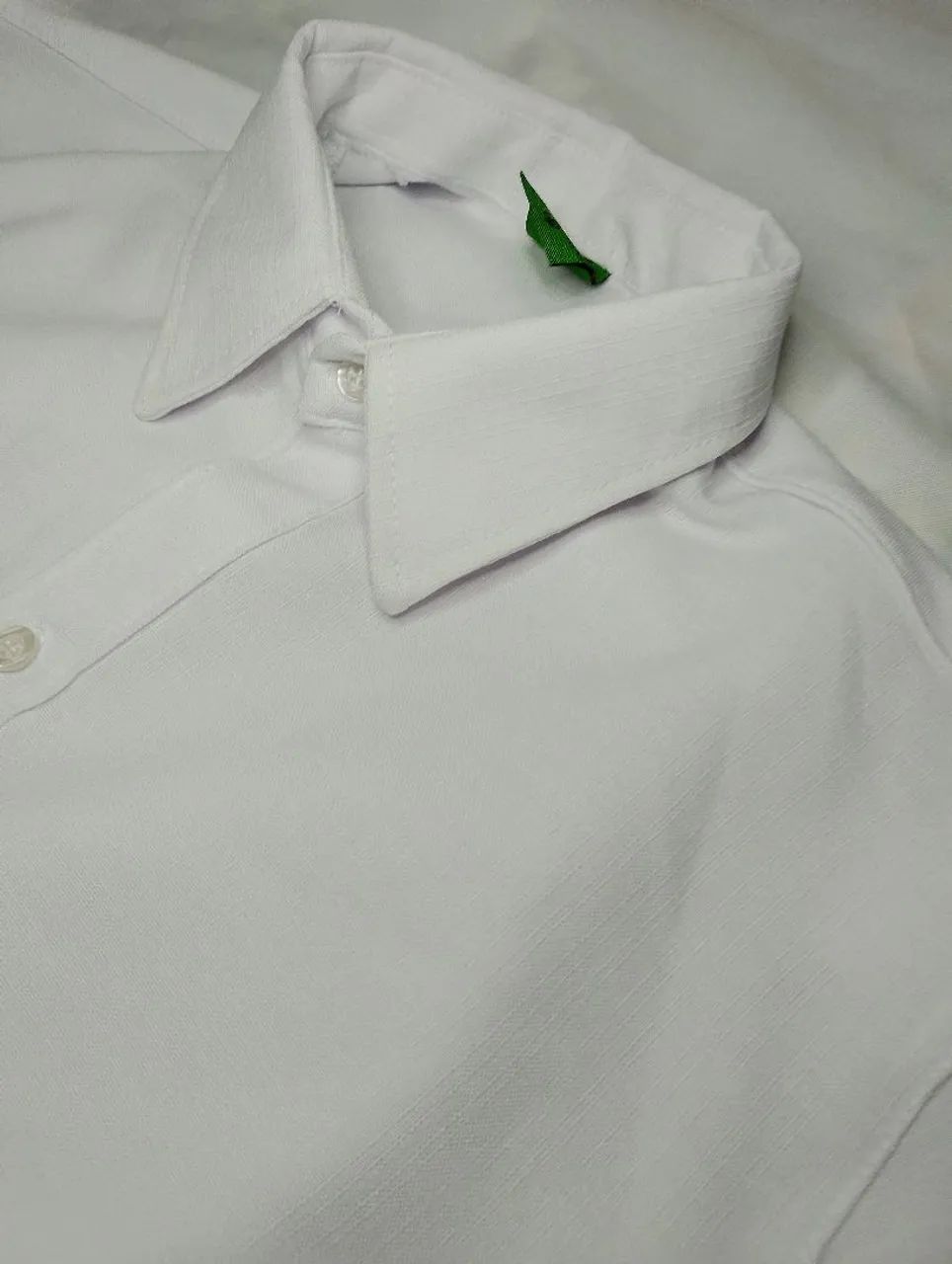 Camisa branca social masculina - Foto 2
