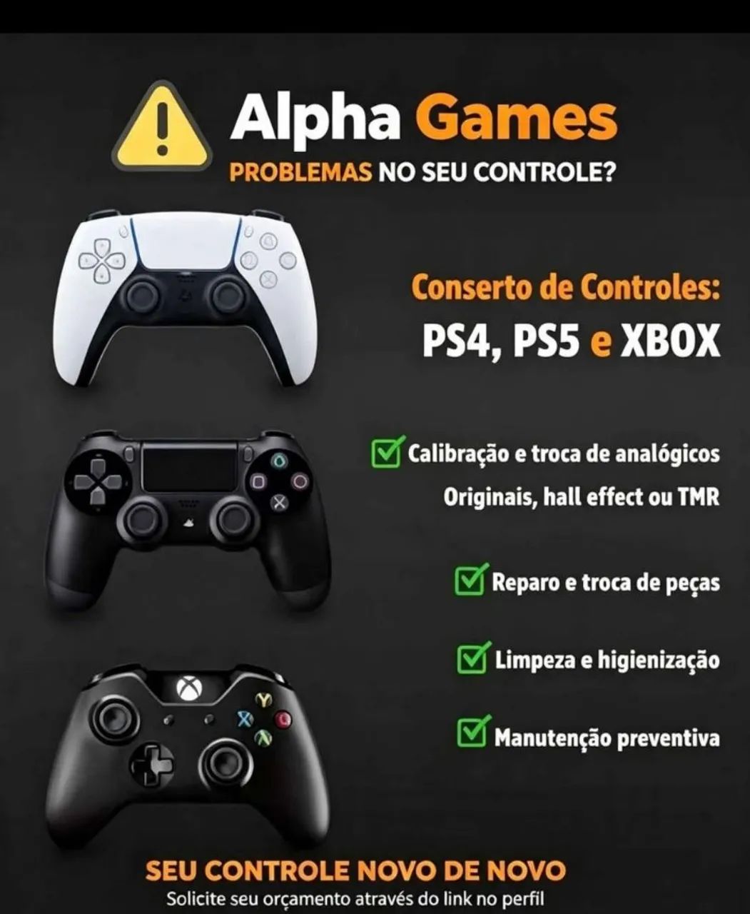 Concerto controles games 