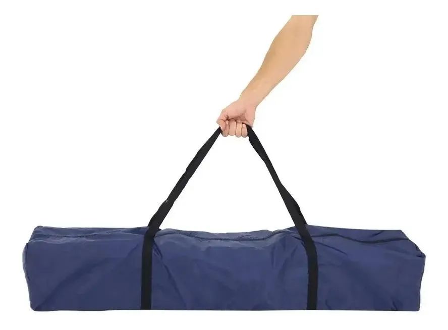 Gazebo / Tenda SANFONADO MOR 3x3M azul COM 3 PAREDES - Foto 5