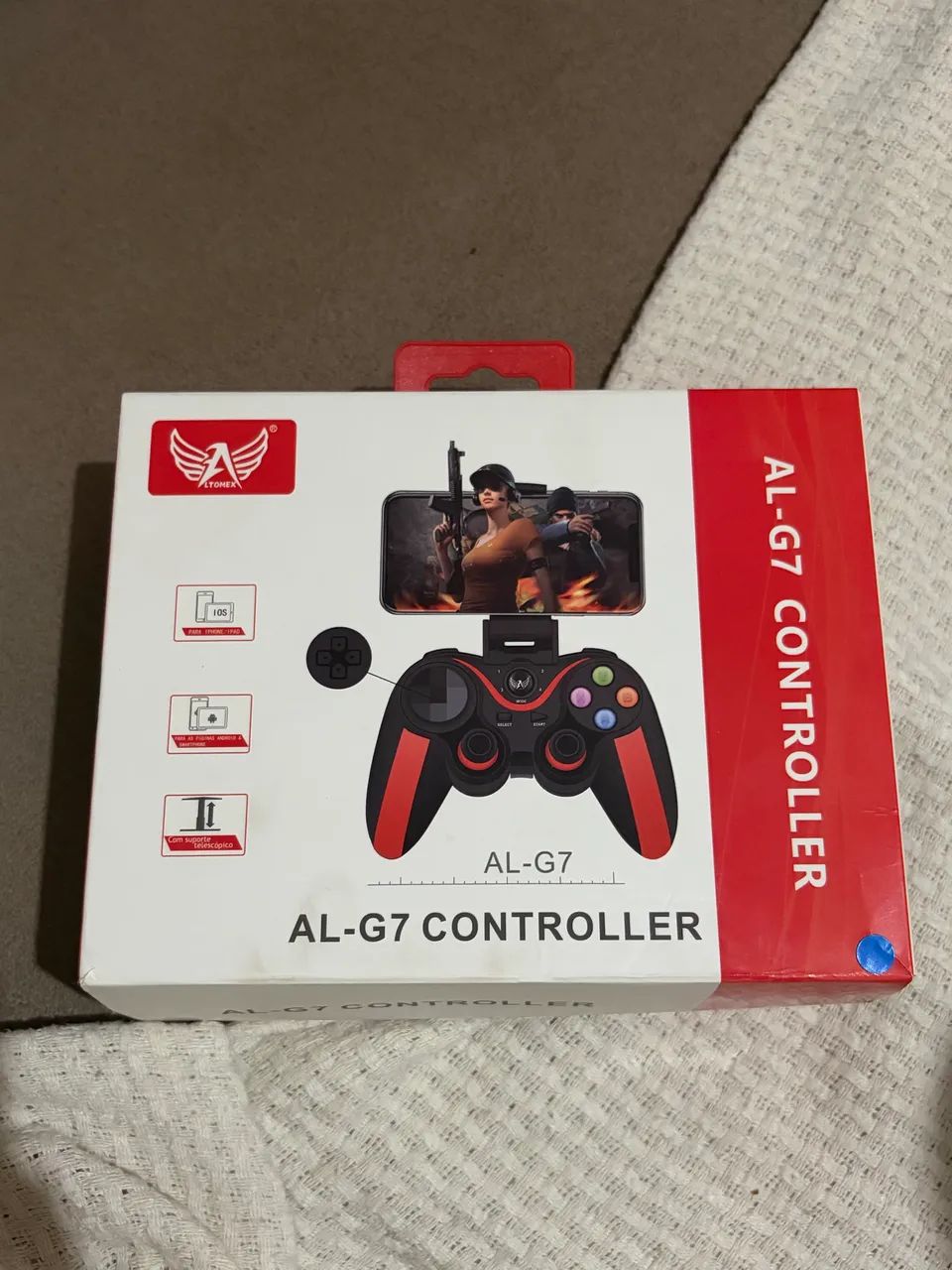 CONTROLE AL-G7 PARA CELULAR - Foto 2