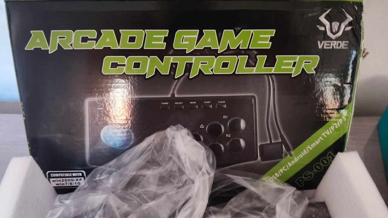 Controle Arcade novo na caixa  - Foto 4