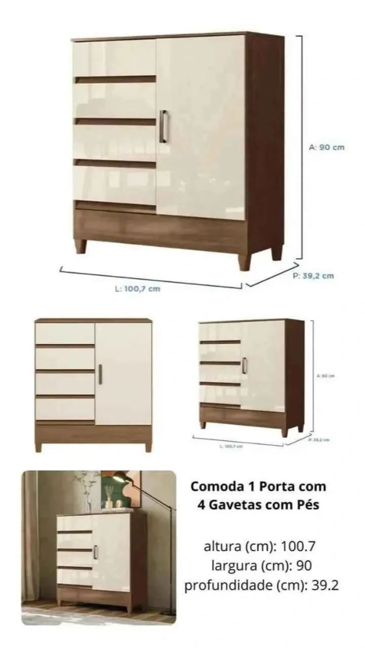 Cômoda Andirá  - Foto 2