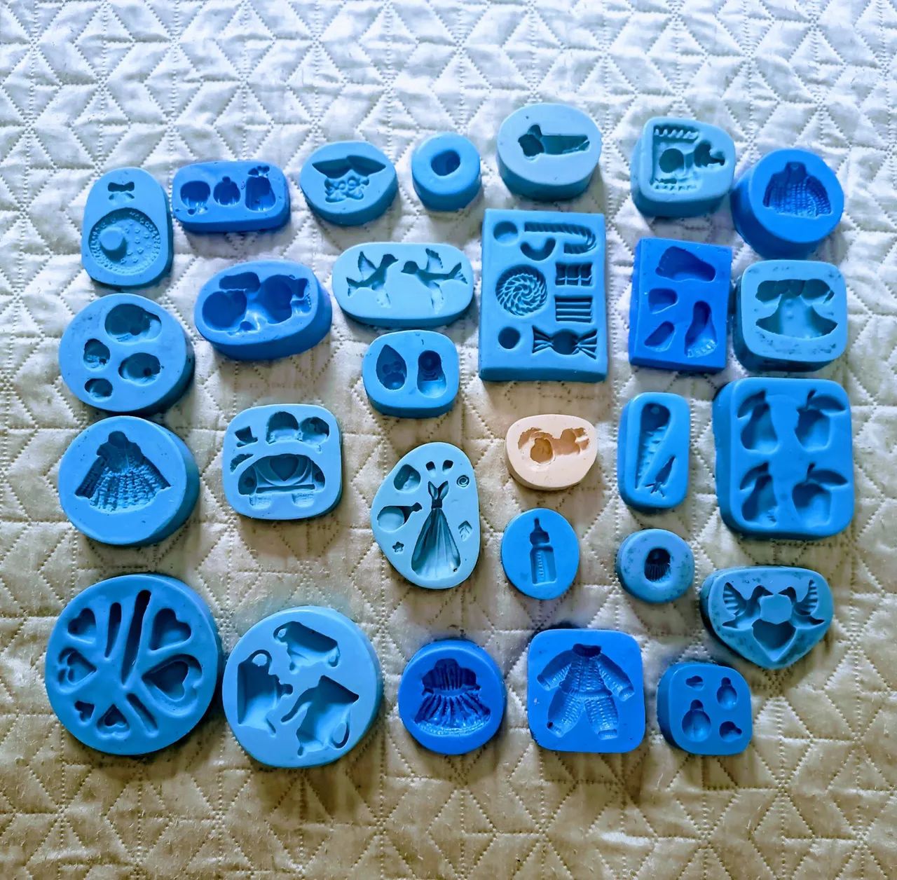 LOTE DE MOLDES DE SILICONE 