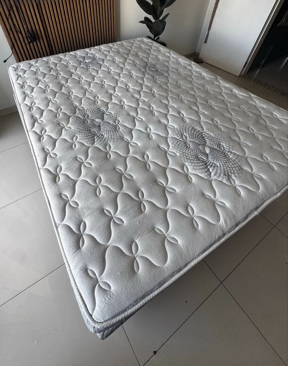Cama queen (box + colchão) - Foto 3