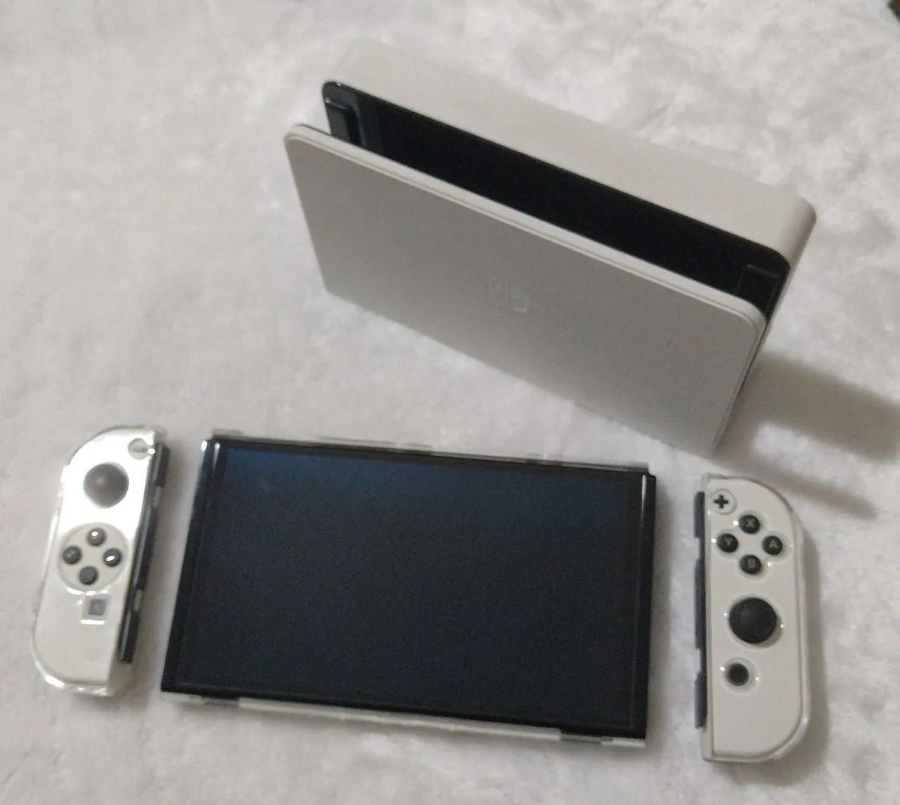 Nintendo Switch Oled Branco 64gb - Consoles de Vídeo Game - Praça