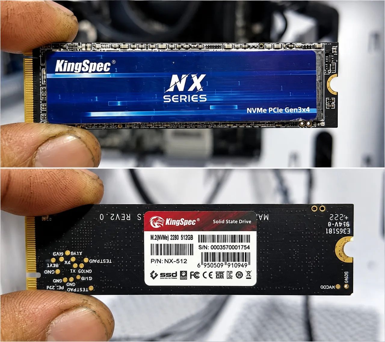SSD NVME 512gb Kingspec