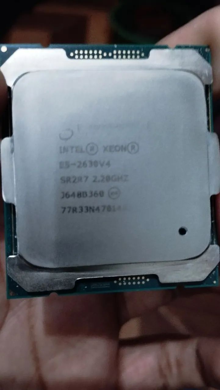 Processador Xeon e memória ddr4 