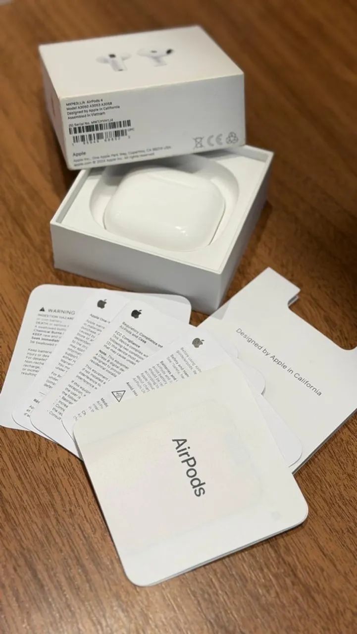 AirPods 4 original Apple - Fones de Ouvido - Bady Bassitt