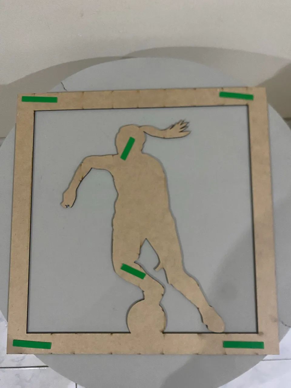 Quadro / Moldura Decorativa - Futebol Feminino  - Foto 3