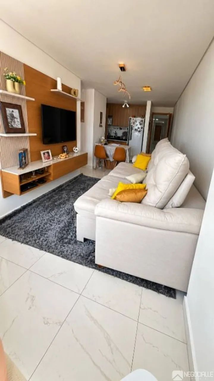 Apartamento 2 quartos mobiliado com suíte andar alto nascente lazer completo pronto - Foto 2