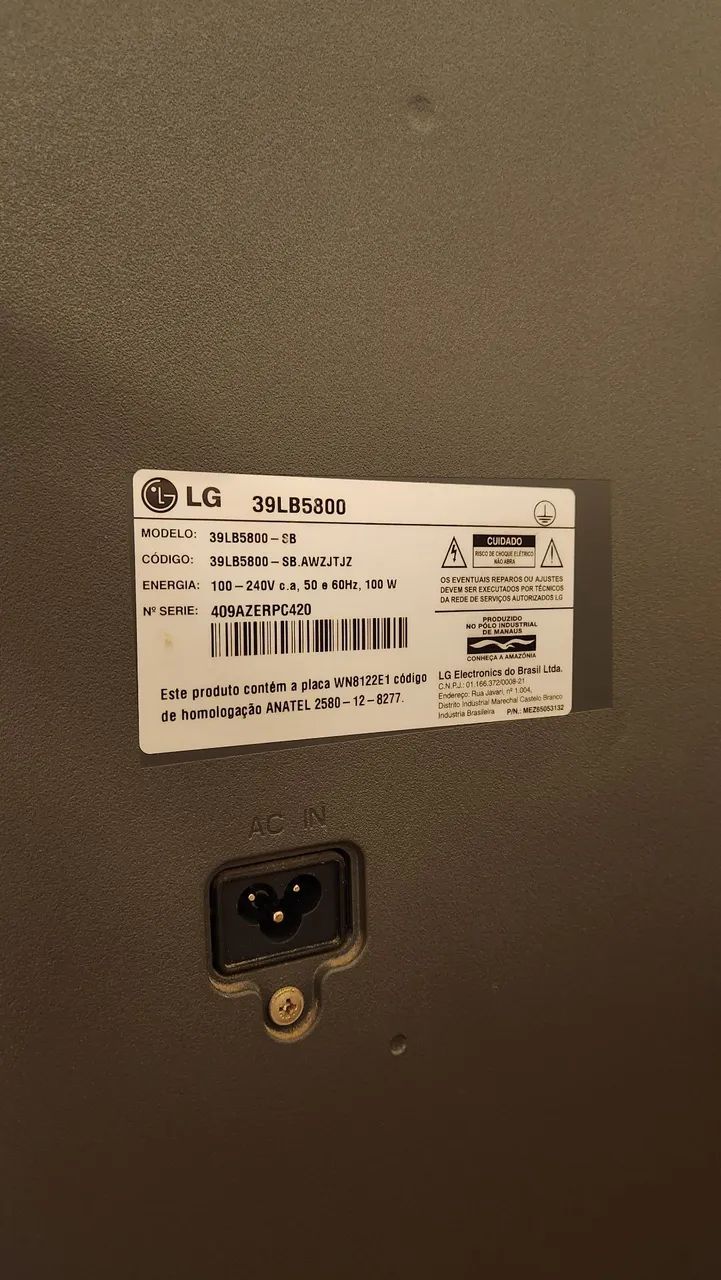 TV SMART LG Led 39" Full HD - Foto 3