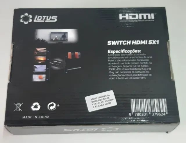 Switch HDMI 5X1 - Foto 2