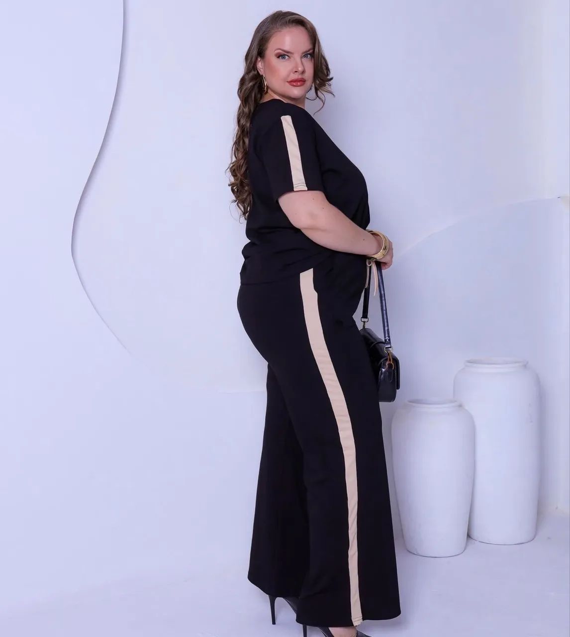 Conjunto Moletinho Plus Size - Foto 2