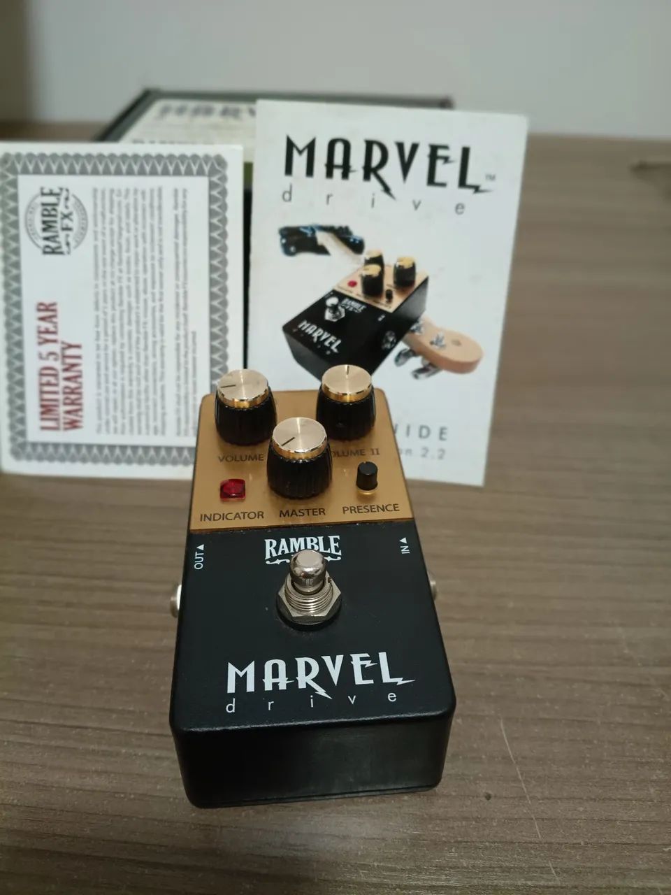 Pedal Ramble Fx Marvel Drive - Plexi Drive  - Foto 3