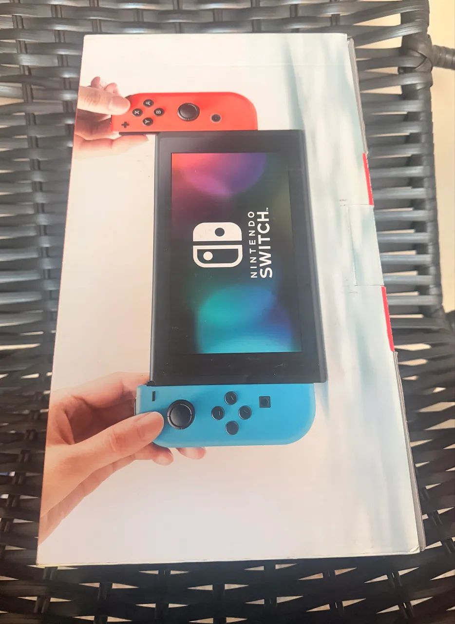 CAIXA VAZIA NINTENDO SWITCH V1 ORIGINAL - Foto 3