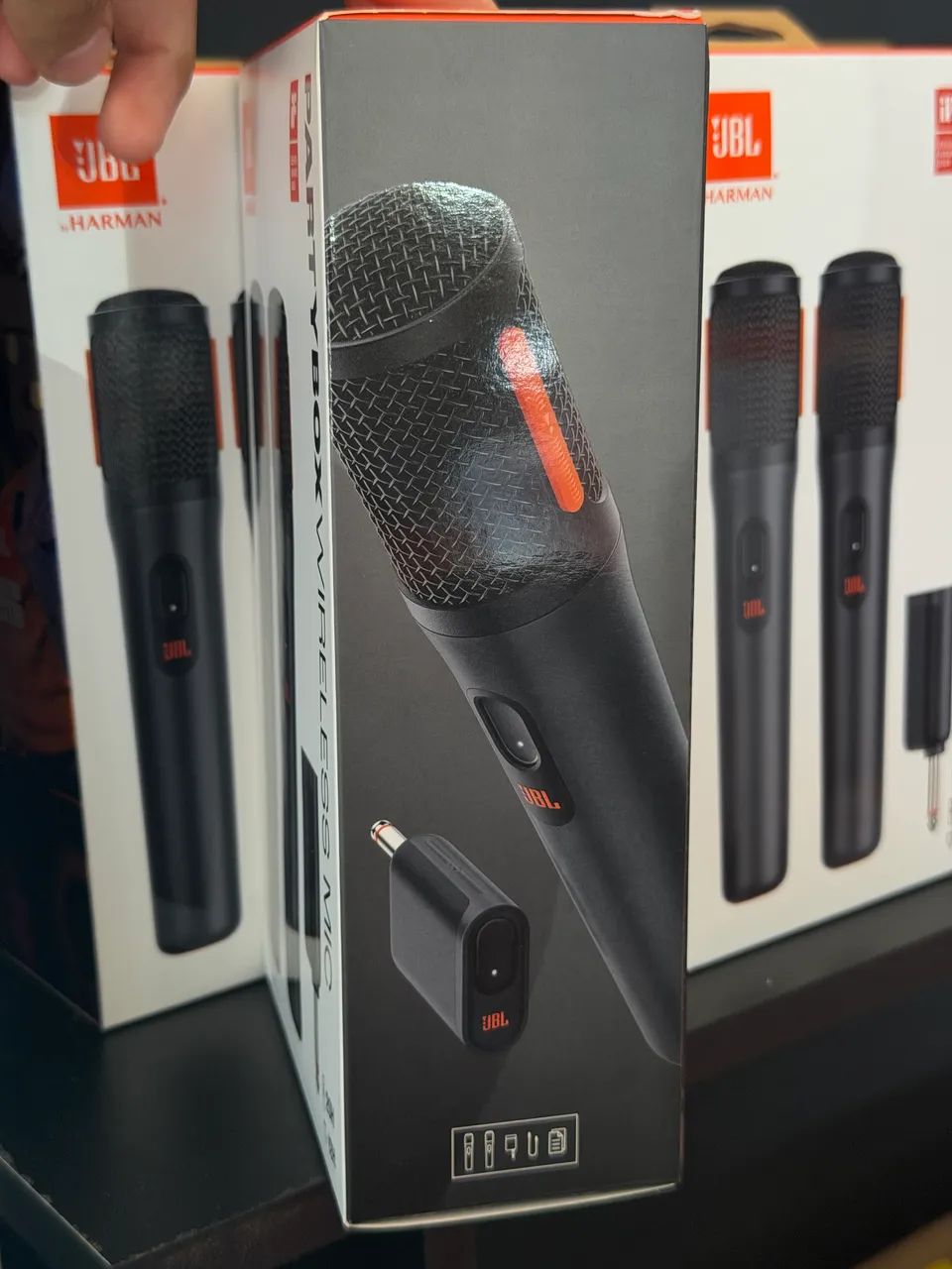 JBL PartyBox Wireless Mic - Microfones Sem Fio - Foto 2