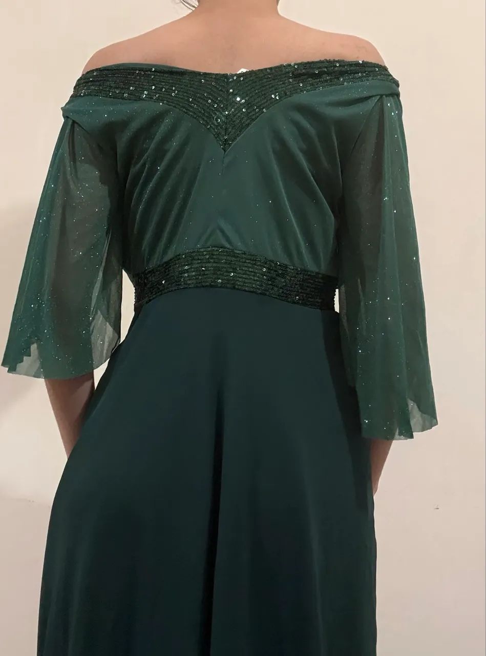 Vestido de festa verde  - Foto 2