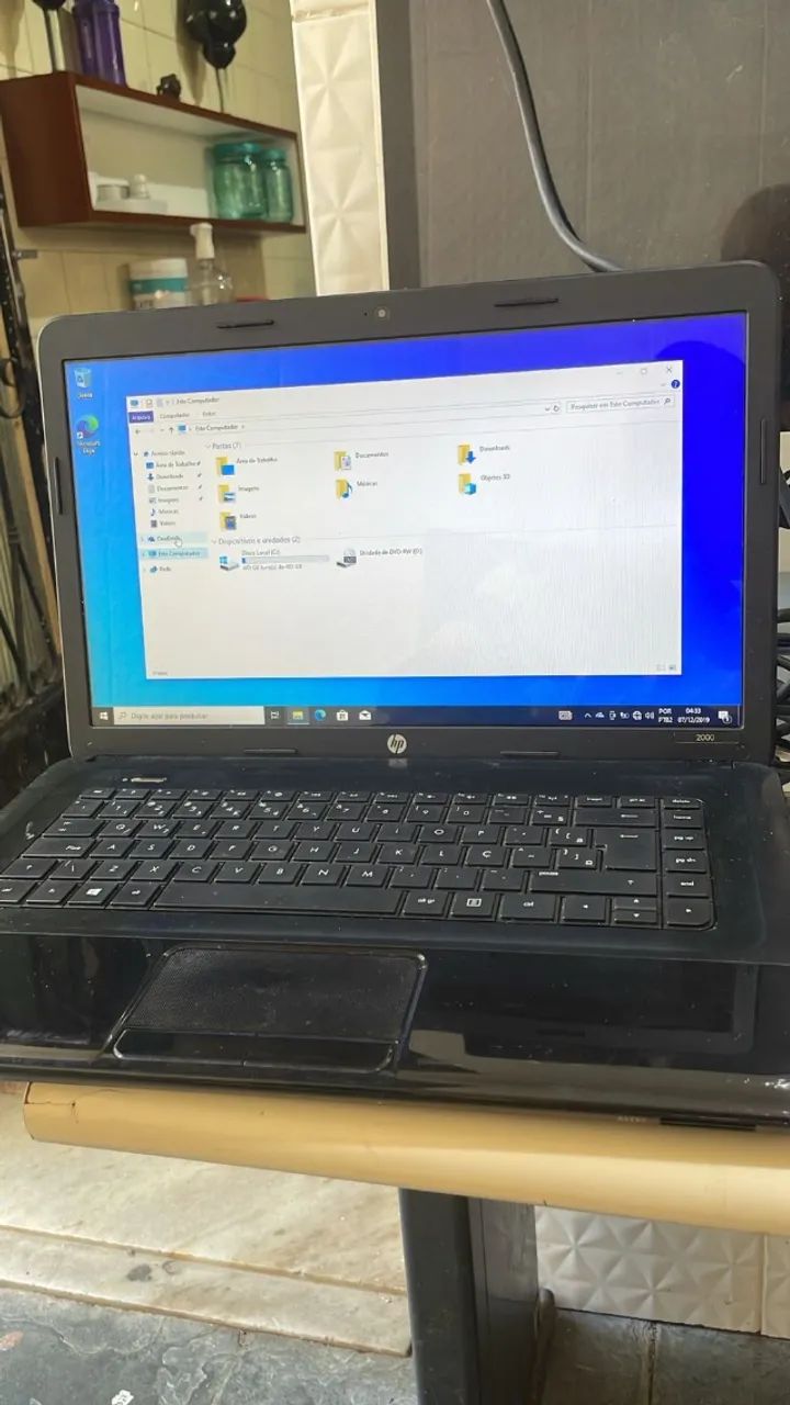 notebook hp core i3 tela grande excelente - Foto 4
