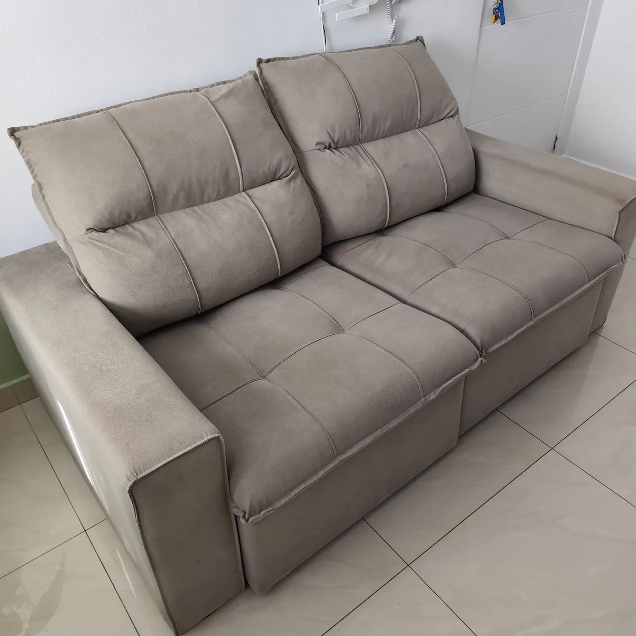 Sofá Retrátil USADO. - Foto 4