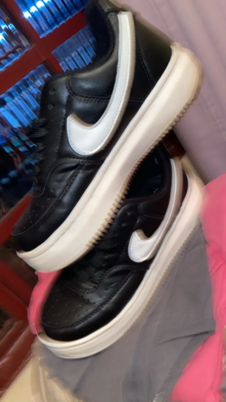 Tênis curt vison preto com branco ofereça sua oferta !! - Foto 2