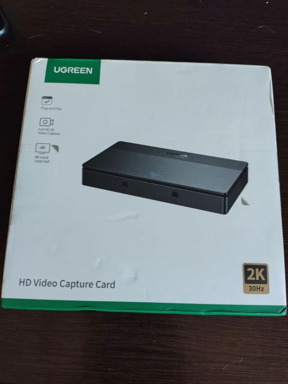 Capturadora HDMI Ugreen nova lacrada