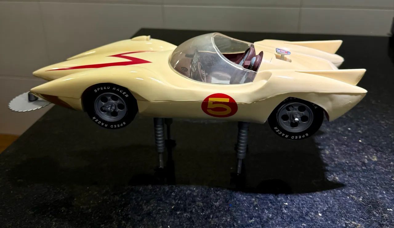 Raro Mach 5 Speed Racer Resaurus 1999 - (Com Cúpula, Serras e Macacos)
