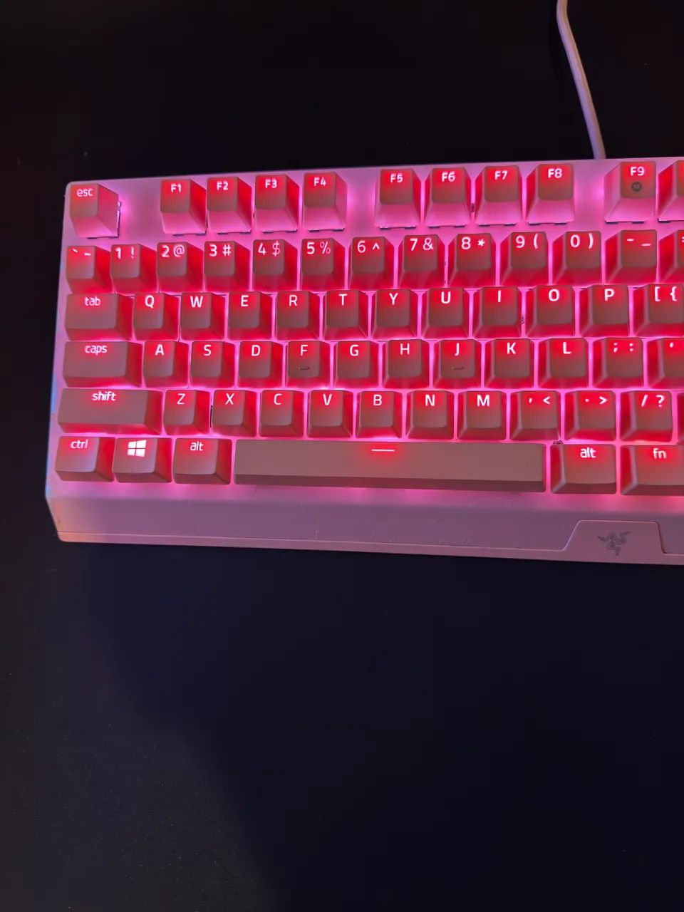 Teclado Razer Blackwidow V3 Quartz Rosa - Foto 2