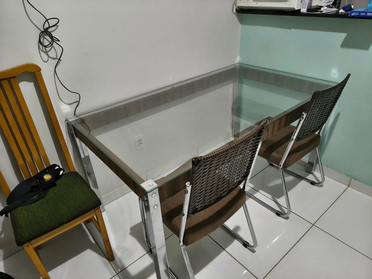 MESA DE VIDRO