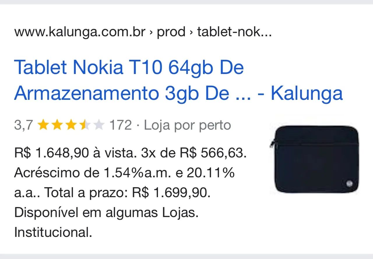 VENDO TABLET NOKIA T10 - Foto 3