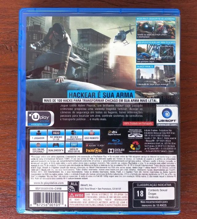 Watch Dogs PS4 PS5 - Foto 2