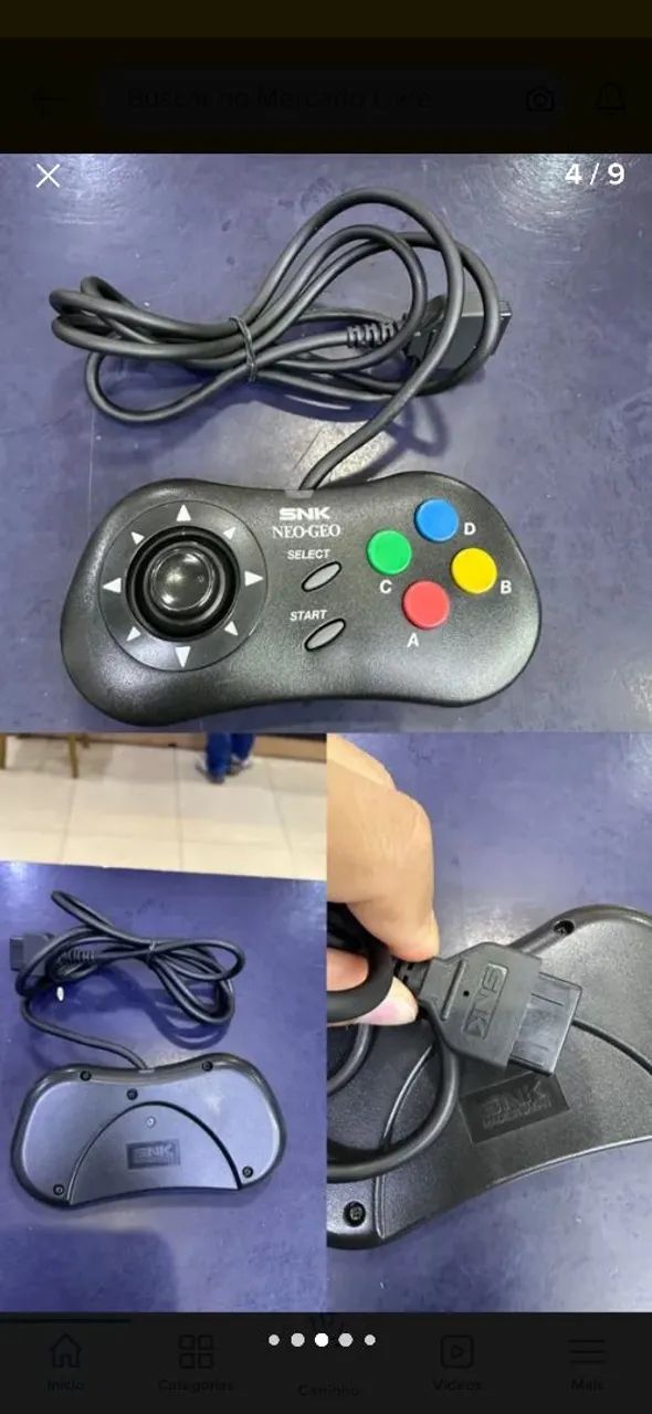Neo geo cd com jogos  - Foto 4