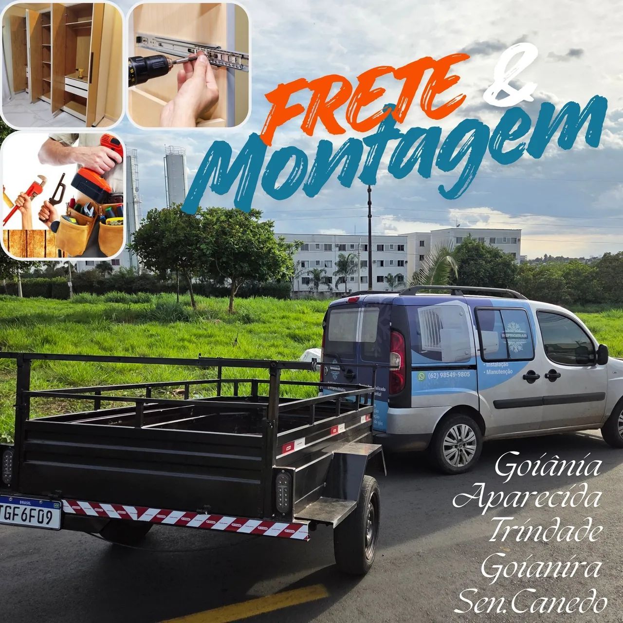 Frete e Montagem de Móveis 