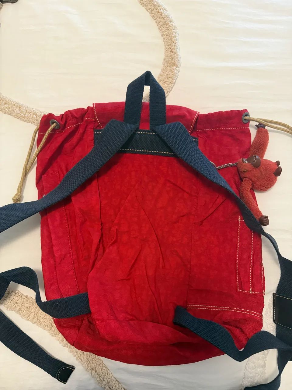 Mochila Kipling Vermelha Original  - Foto 2