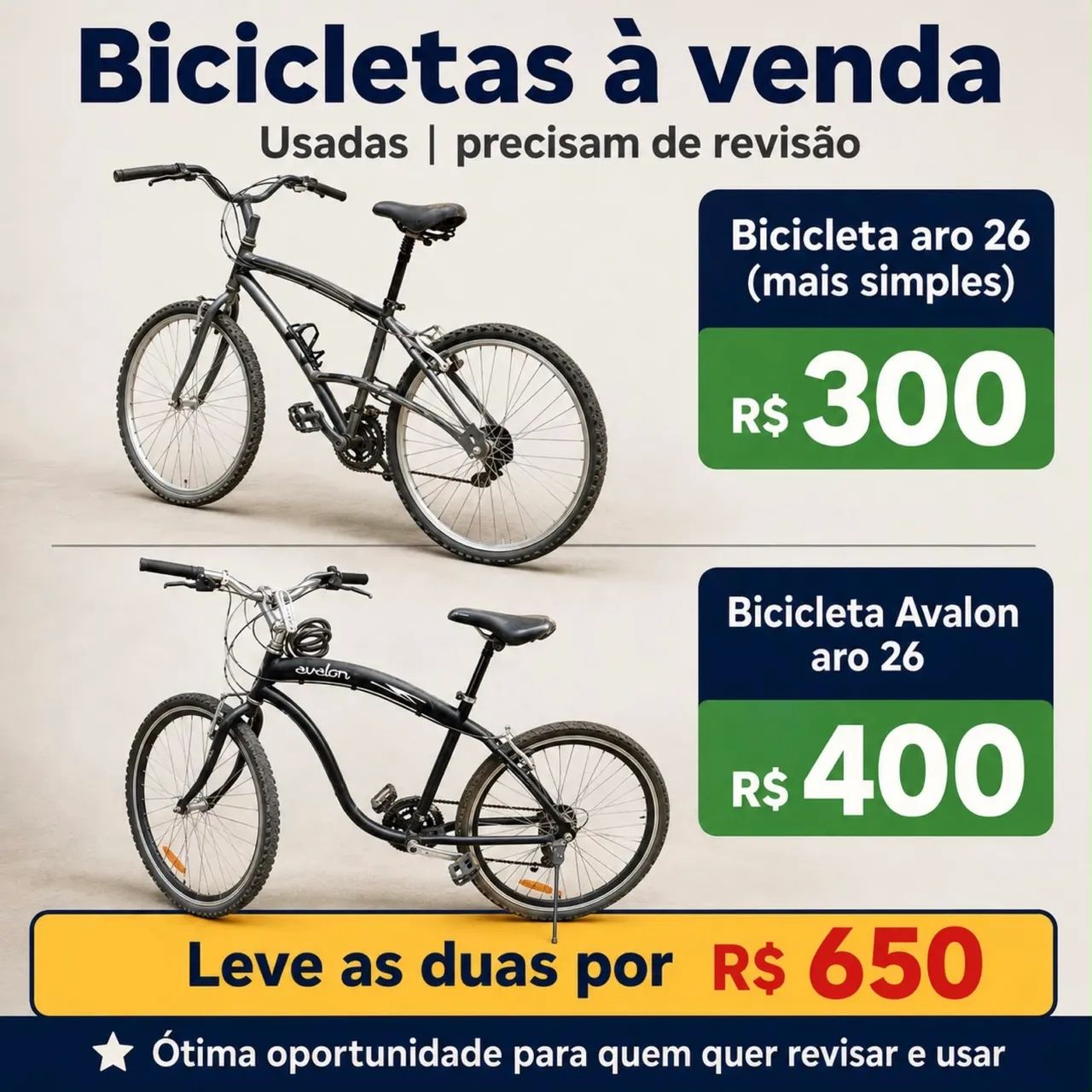 Combo Bicicletas para curtir - Foto 2