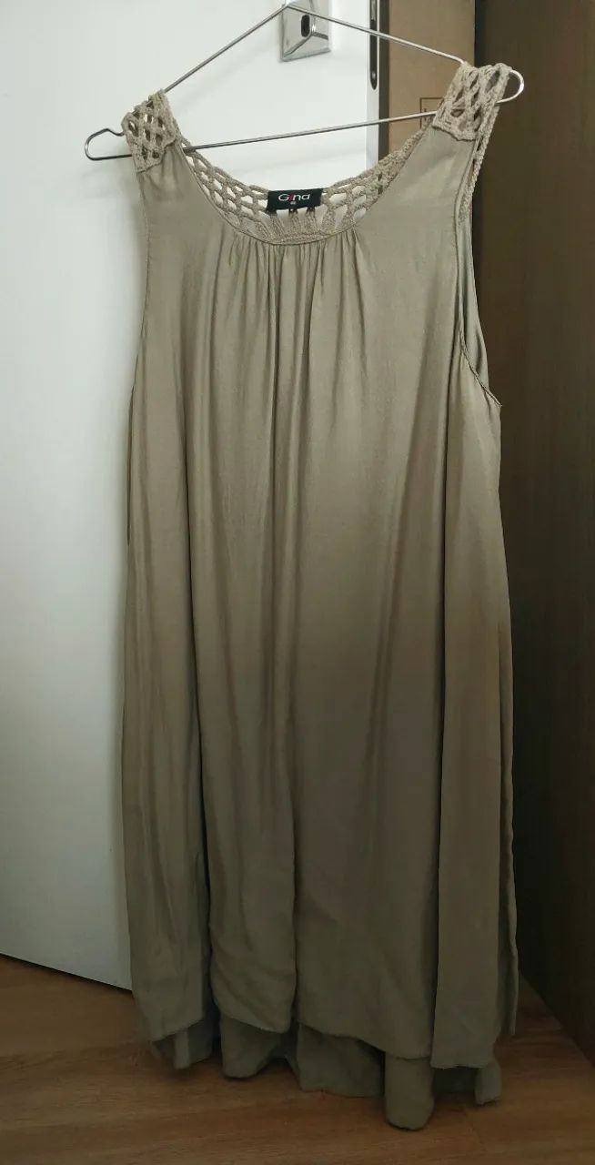 Vestido curto de verão com crochê - Foto 2